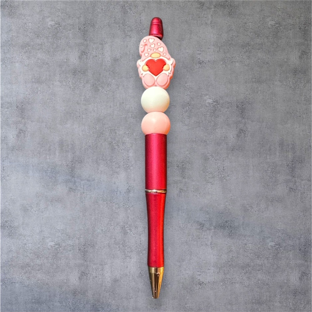 Gnome Silicone Love Bead Pen